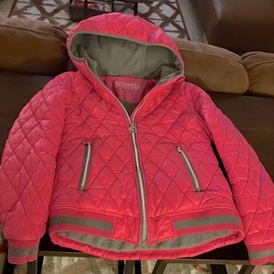 Little girl’s lightweight hooded jacket.  Great for Spring and Fall.